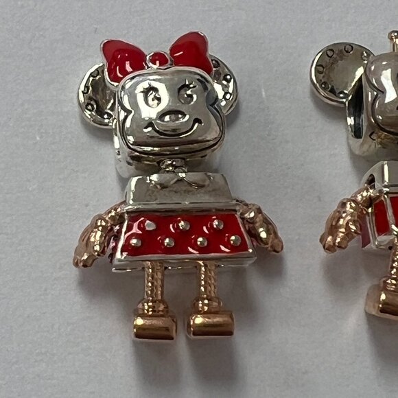 Pandora Minnie & Minnie Robot Set ~ New - Picture 2 of 6